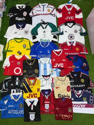 Vintage Retro Football Jerseys – Classic Club National Team Kits