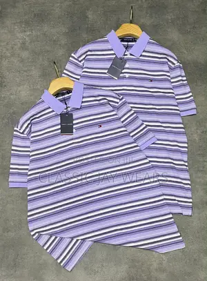 Very Big Size Strips Polo