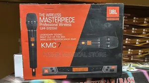 The JBL KMC 7 Dual-Channel UHF Wireless Microphone System