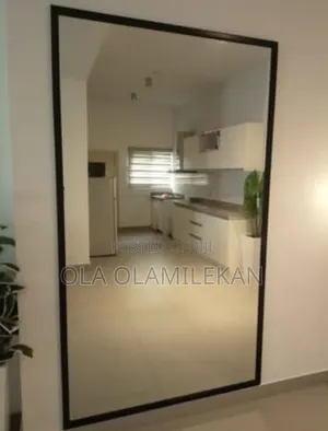4ft by 7ft Framed Wall Mirror