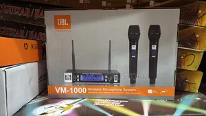 JBL VM100 Professional Dual-Channel UHF Wireless Microphone System