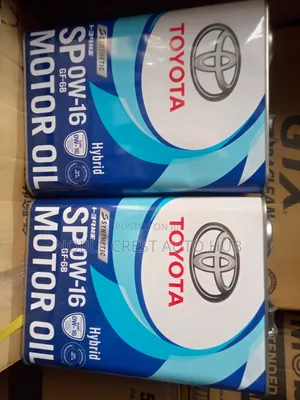 0w-16 Hybrid Toyota Engine Oil 4L for Toyota Cars
