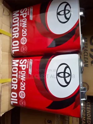 0w-20 Toyota Engine Oil for Toyota Cars With 0w-20 Specification