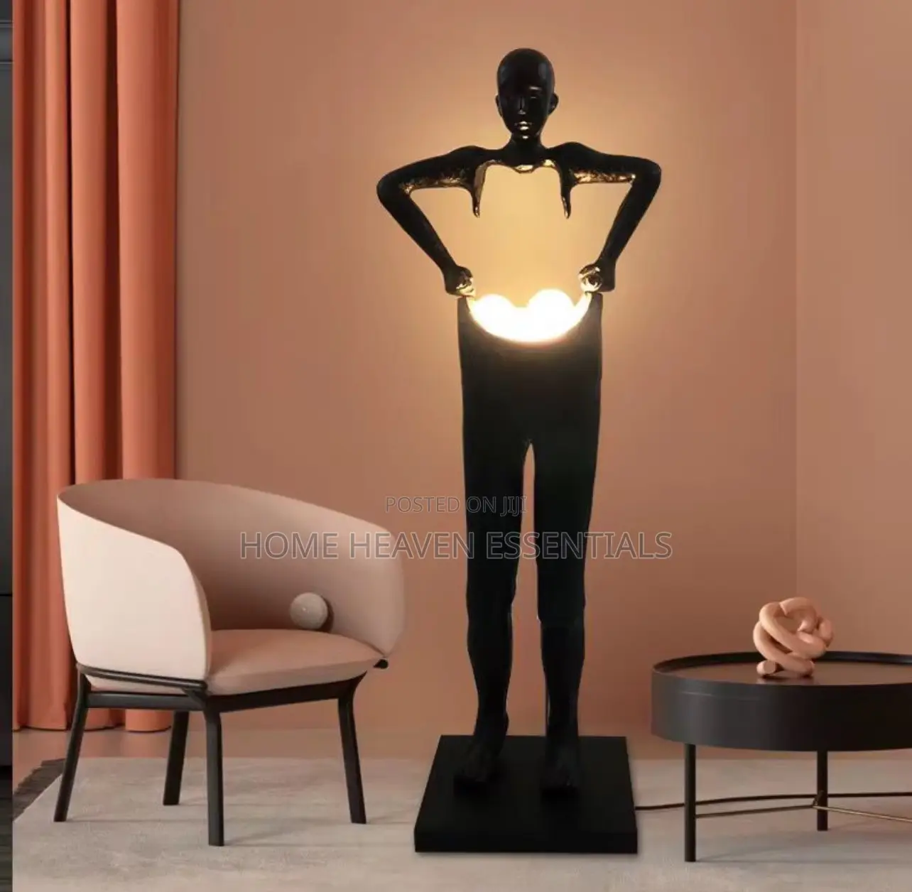 Modern Decorative Humanoid Floor Lamp
