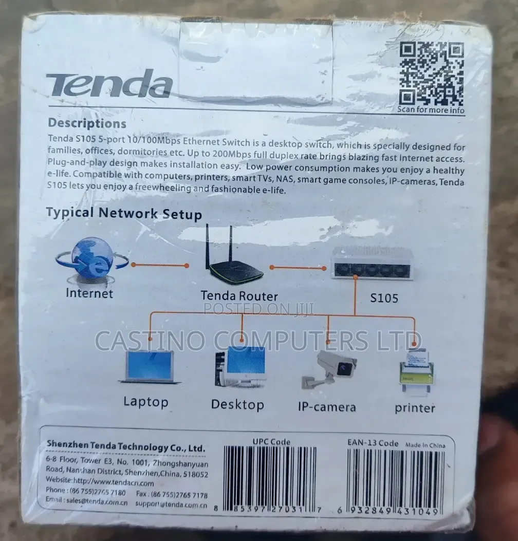 5 Port Switch.