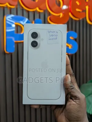 New Apple iPhone 16 128 GB White