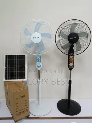 Solar Rechargeable Fan