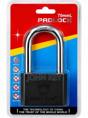 Original Quality Crown Padlock
