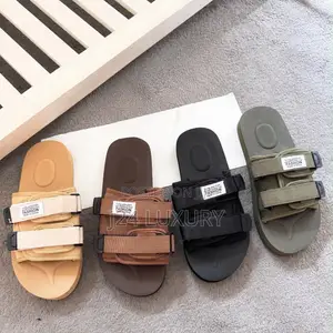Premium Tech Slides (Low Sole) Available in Store in Four (4) Colors