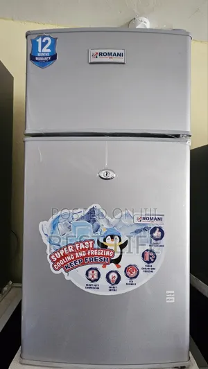 Romani 90L Double Door Top Freezer Refrigerator