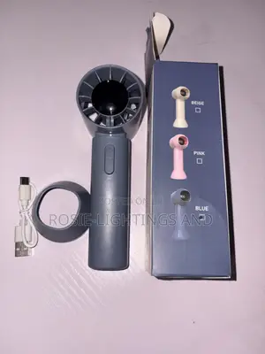 Rechargeable Mini Handheld Fan With Stand