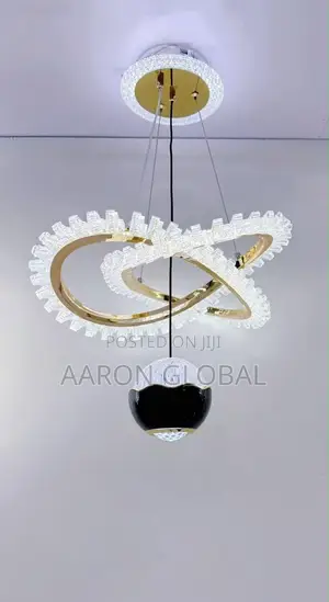 Modern Infinity Spiral LED Crystal Chandelier