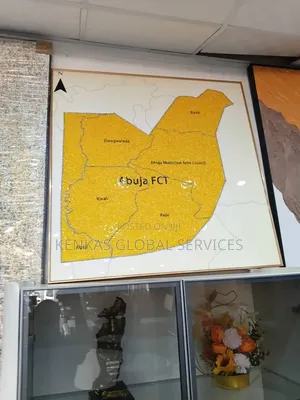 Abuja Map Frame