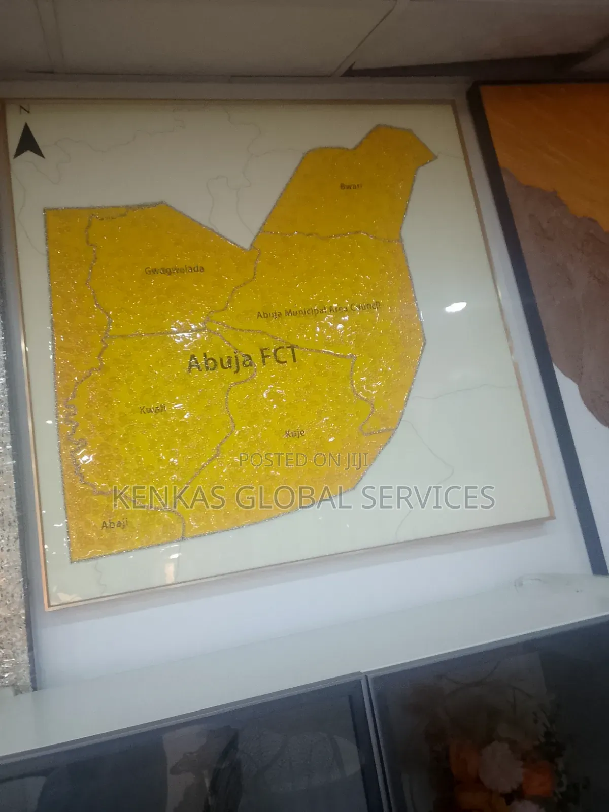 Abuja Map Frame