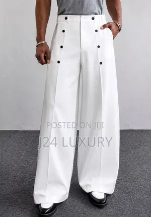 Palazzo Button Men Pants