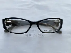 Dana Buchman Alana Plastic Black Frame Eyeglasses 52-15-135