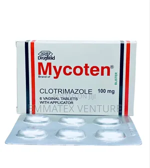 Mycoten Vaginal Tablet With Applicator X6