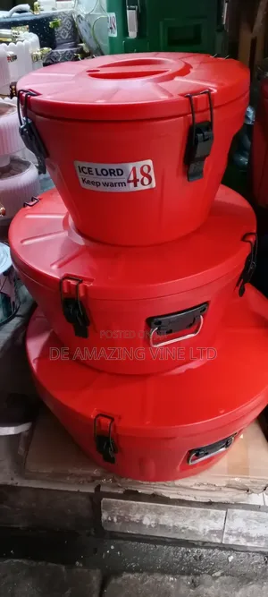 Isulated Big Cooler 3set 48hrs Hotness