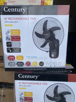 Century Wall Rechargeable Fan