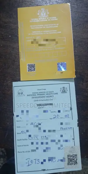 Covid 19 Vaccination Card