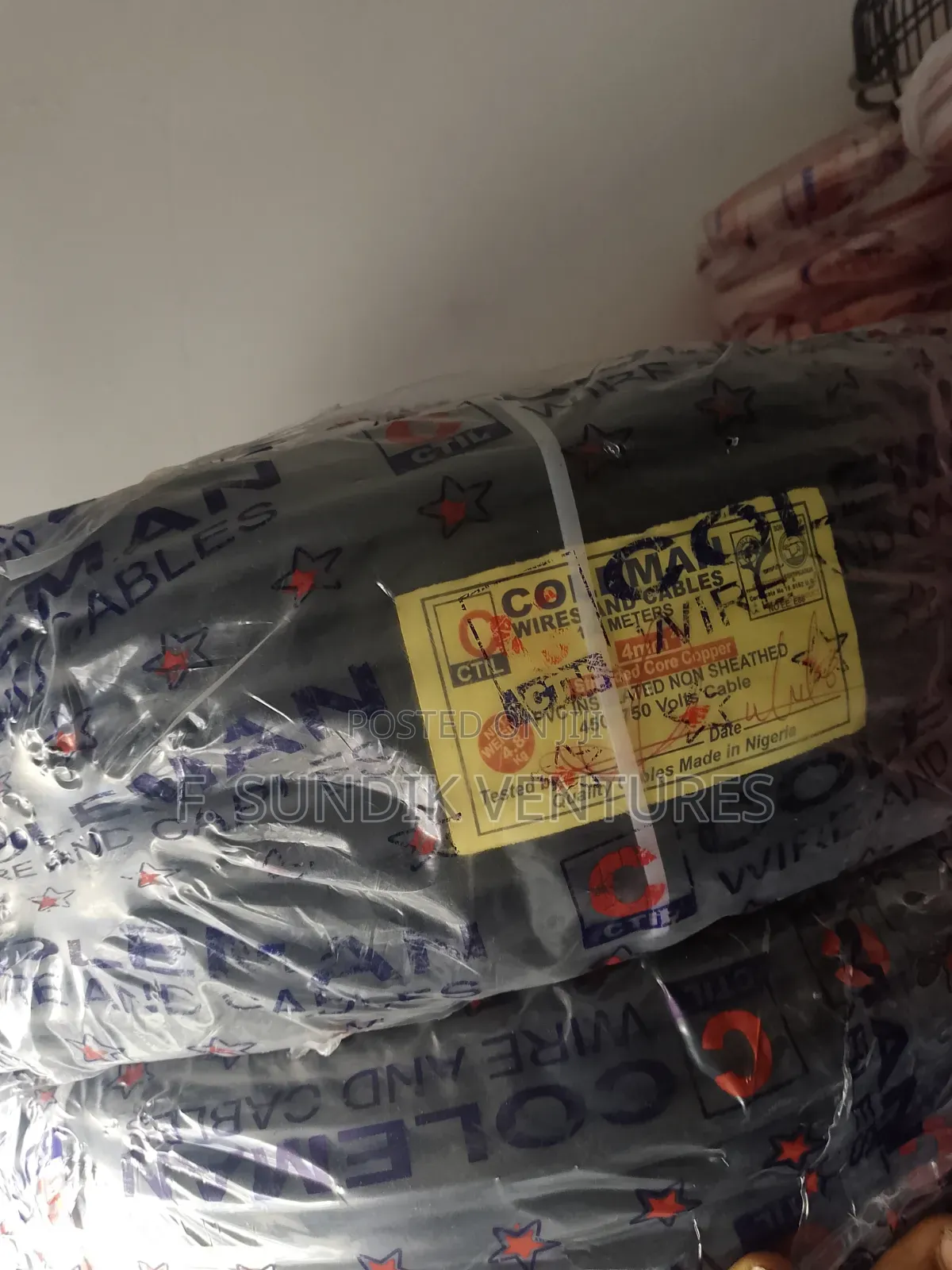 4mm 4core Coleman Cable Full Guage