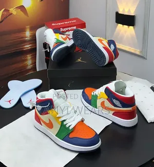 Jordan Air 1 Mid Multi-Colour Sneakers