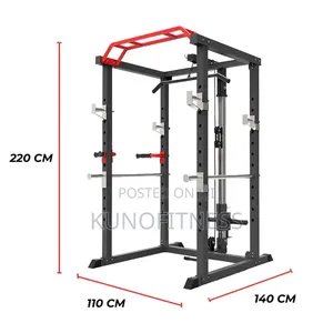 Power Rack With Cable System – Heavy Duty Squat Rack