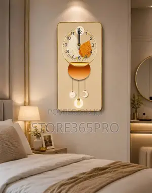 Decorative Wall Clock Porcelain Art Wall Clock