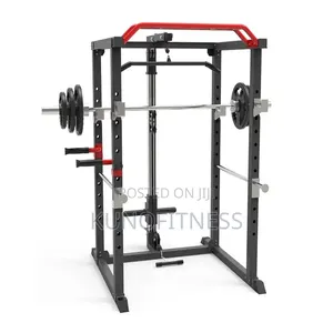 Squat Rack With Cable Attachment – Multi Function Cage