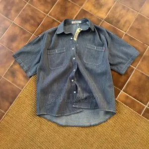 S Double Union Work Button Up Shirt Stripe
