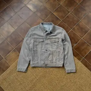 Dennis Lingo Attire Grey Denim Jacket