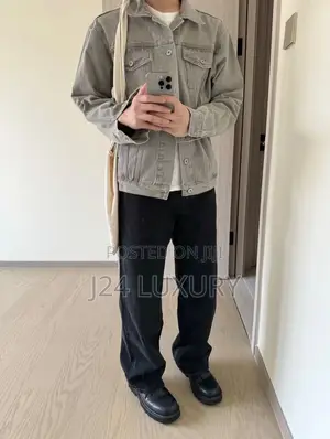 Dennis Lingo Attire Grey Denim Jacket