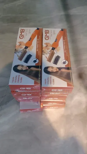 GMB Roll Straight Dual-Use Electric Hair Straightening Comb –Hot Comb