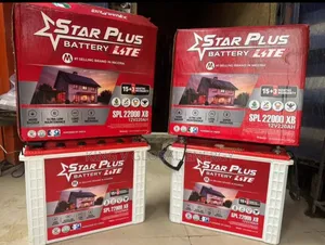Star Plus 220ah/12v Tall Tubular Battery