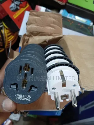 2 Pin UK Plug Universal Adapter Power Socket Travel Converter