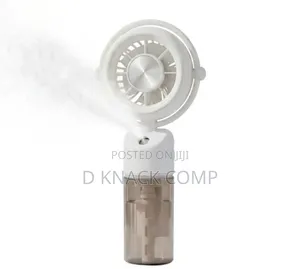 Portable USB Rechargeable Misting Hand Fan 3 Speed