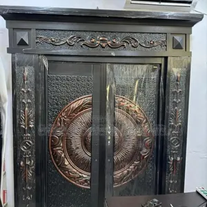 Quality Full Gauge Italian Copper Cast Door With Ark