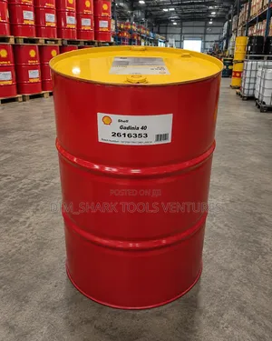 209-Liter Drum of Shell Gadinia-40 High-Performance Piston Engine Oil