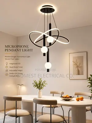 Microphone Pendant Light