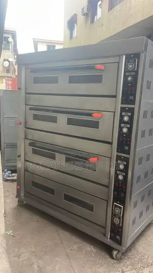 Half Bag 3-Deck 9-Tray Gas Oven Brand New Commercial Bakery Oven