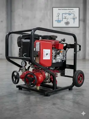 Angus Diesel-Driven Portable Fire Pump