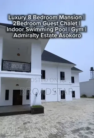 Furnished 8bdrm Mansion in Asokoro for sale