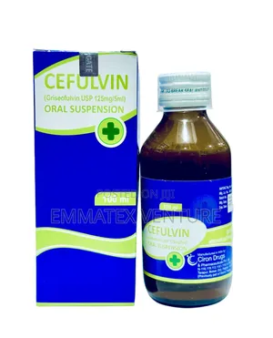 Cefulvin Suspension (Griseofulvin) X100ml