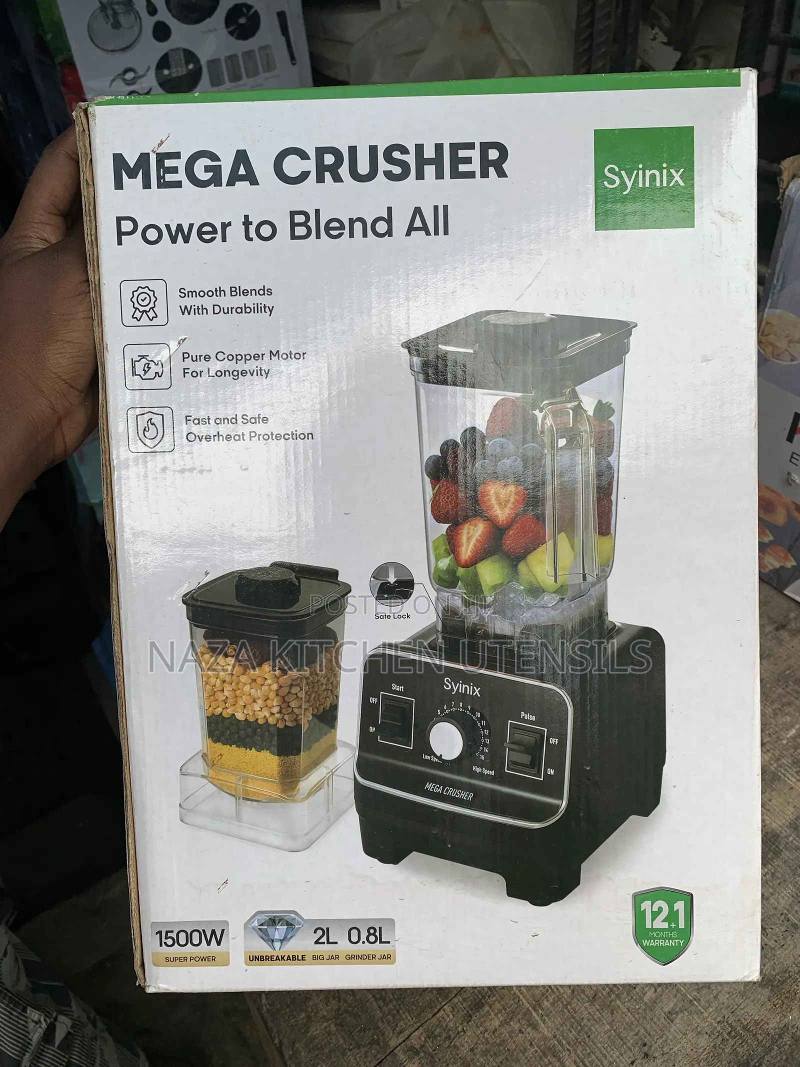 Syinix Mega Crusher Blender