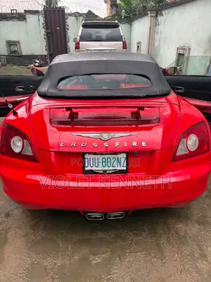 Chrysler Crossfire 2006 Red