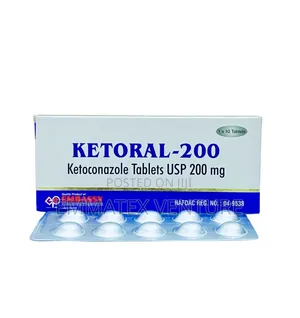 Ketoral Tablet 200mg (Ketoconazole) X10