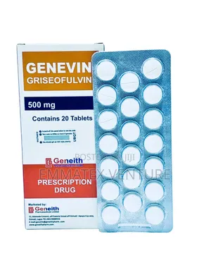 Genevin Tablet 500mg (Griseofulvin) X20