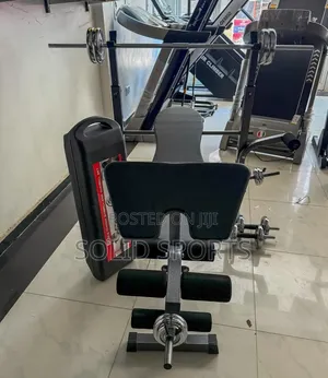 Brand New Set of 50kg With Bench Press