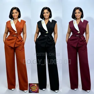 Elegant Women's 2-Piece Palazzo Trouser Set | Premium Quality 