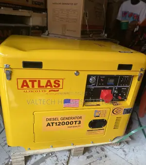 Premium 15KVA Atlas 3-Phase Generator With 100% Copper Alternator